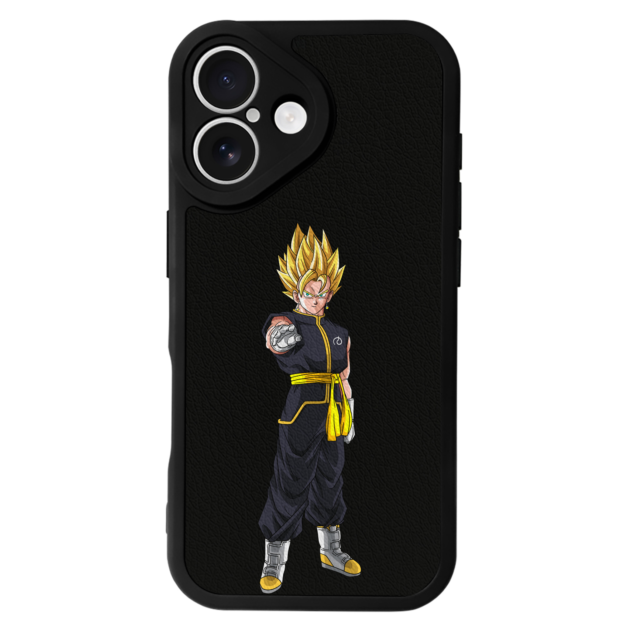 （画像用） ドラゴンボール ベジット DRAGON BALL Vegetto 【iPhone 16シリーズ対応】シリコンスマホケース（レザー調） 材質：シリコン